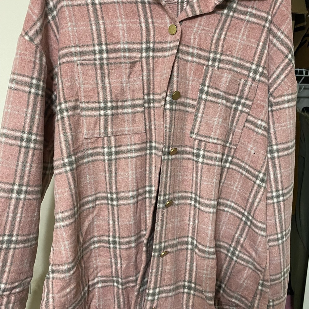 Oversized flannel